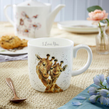 Wrendale Designs Mug  I Love You (Giraffe) Wrendale Designs Mug  I Love You (Giraffe)